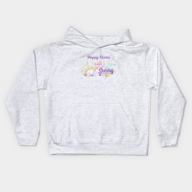 happy easter scentsy greetings Kids Hoodie by scentsySMELL